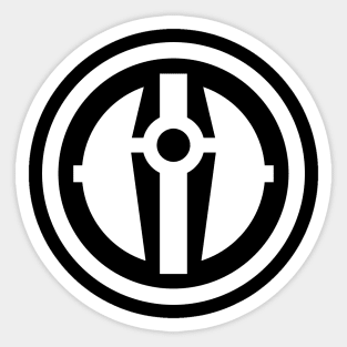 Darth Revan Emblem in White Sticker